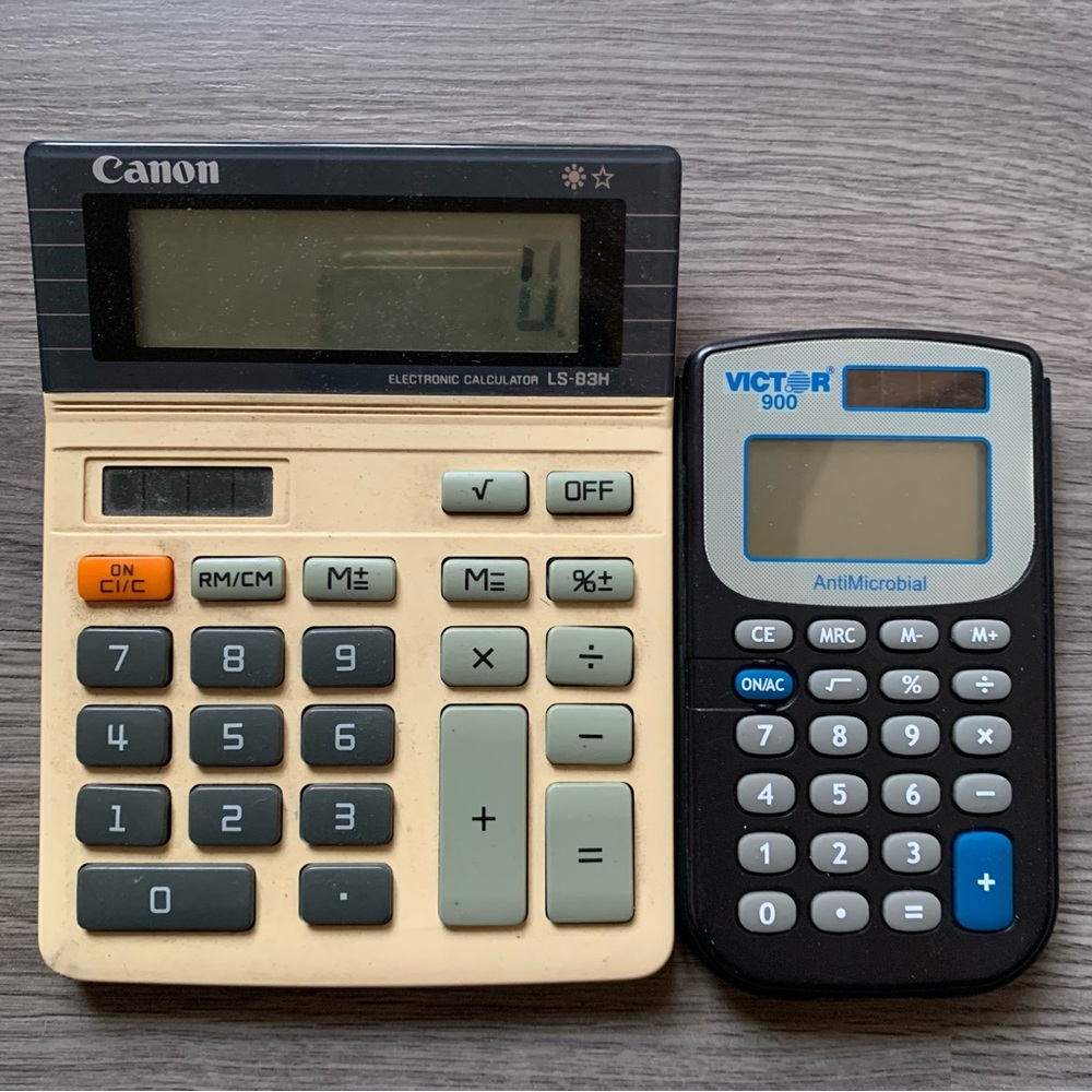 Calculators set